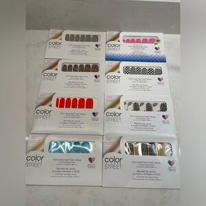 Set of 8‎ Color Street Real Nail Polish Strips